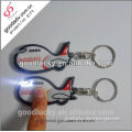Promotional gifts car shape PVC keychain with led light                        
                                                Quality Choice